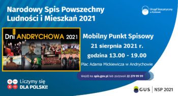 Informacja Gminnego Biura Spisowego w Andrychowie