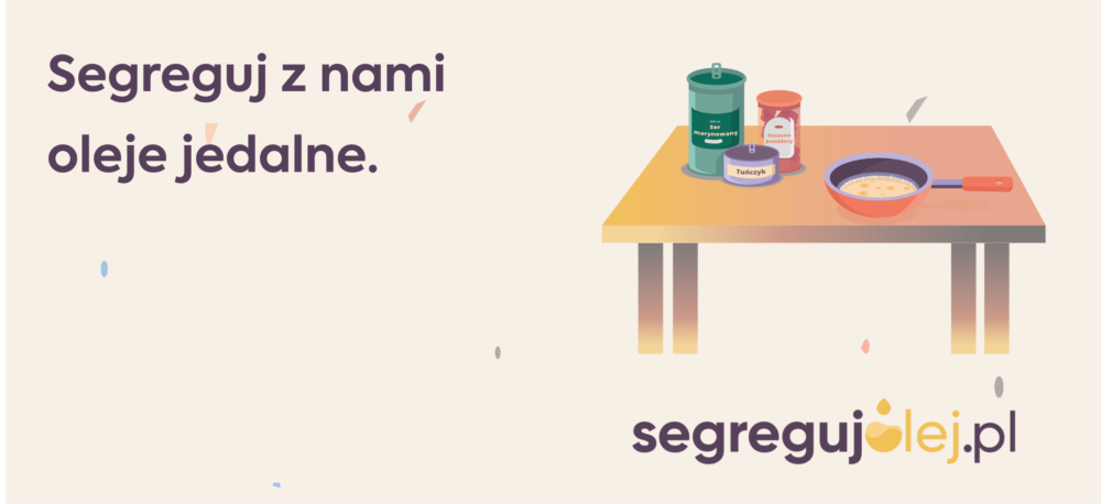 Segreguj z nami oleje jadalne