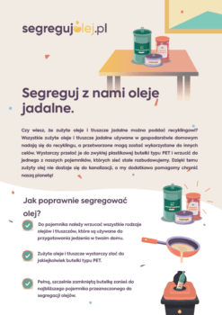 Jak prawidłowo segregować oleje jadalne?