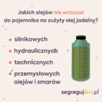 jakich olejów nie wrzucać
