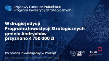 Przebudowa dróg gminnych etap 1 - tablica informacyjna