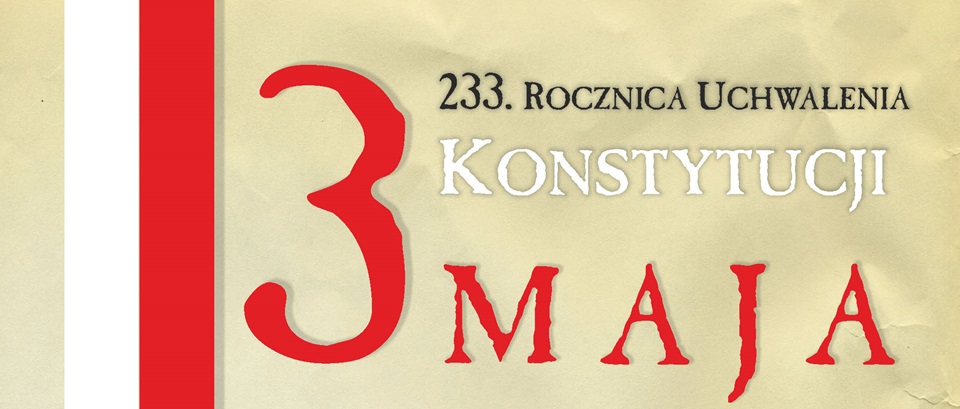 233. rocznica uchwalenia Konstytucji 3 Maja - Urząd Miejski w Andrychowie