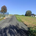 Remont ul. Cichej w Inwałdzie. Projekt współfinansowany ze środków Województwa Małopolskiego