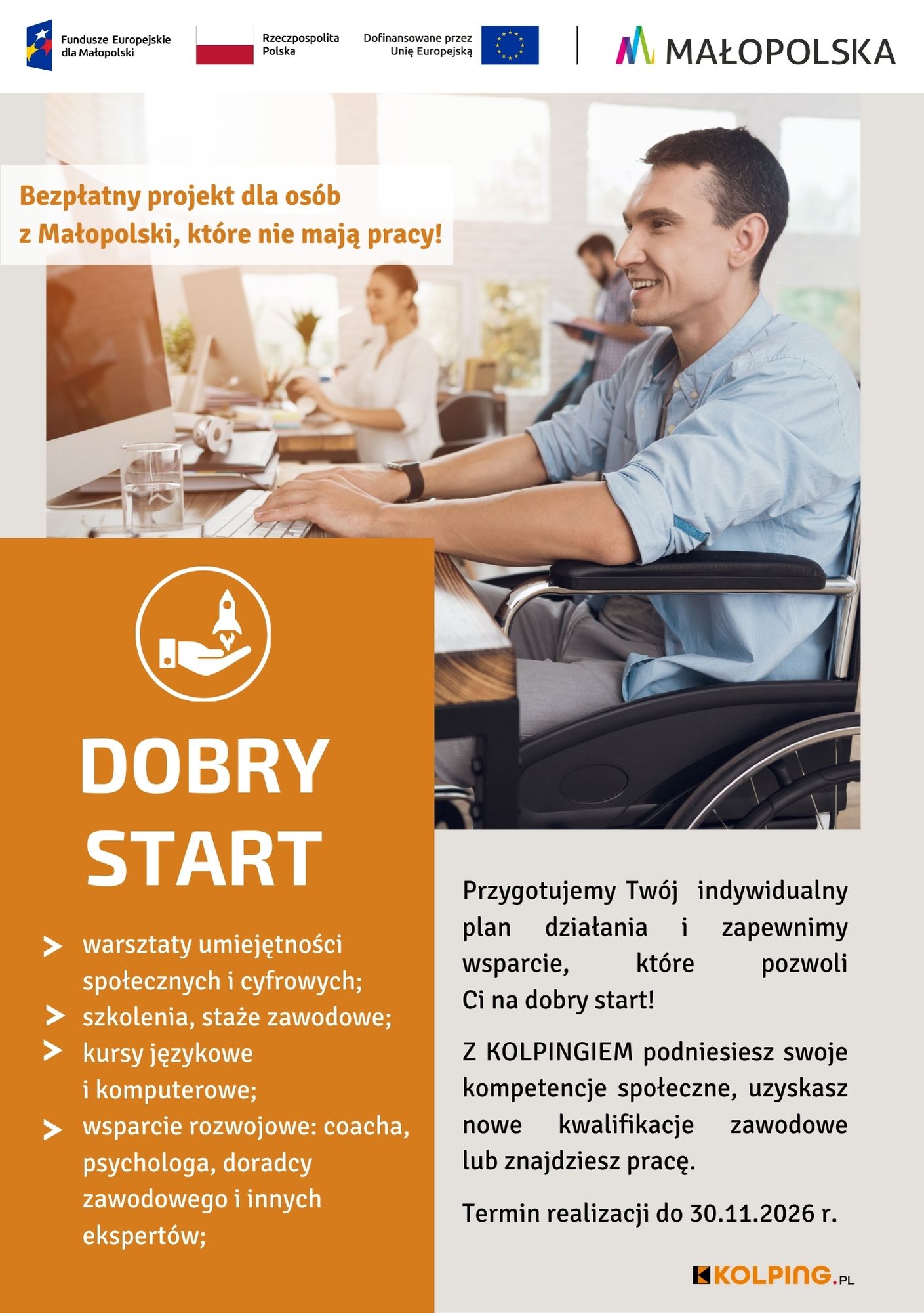 Projekt aktywizacji społeczno-zawodowej "Dobry start" - Urząd Miejski w