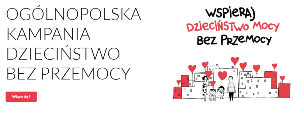 Rusza ogólnopolska kampania Dzieciństwo bez Przemocy. To sprzeciw wobec krzywdzenia dzieci