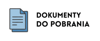 Grafika przedstawiająca ikonę dwóch niebieskich dokumentów oraz napis "DOKUMENTY DO POBRANIA".