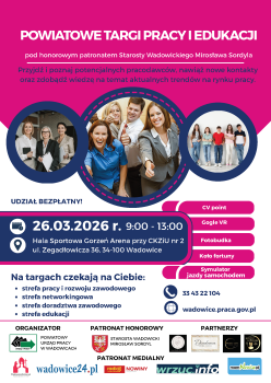 Powiatowe Targi Pracy i Edukacji w Wadowicach 2026