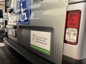 Nowy samochód do przewozu osób niepełnosprawnych