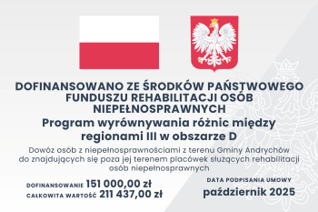 Nowy samochód do przewozu osób niepełnosprawnych