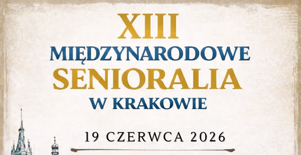 Gmina Andrychów została partnerem XIII Międzynarodowych Senioraliów w Krakowie, organizowanych przez Stowarzyszenie MANKO - Głos Seniora.