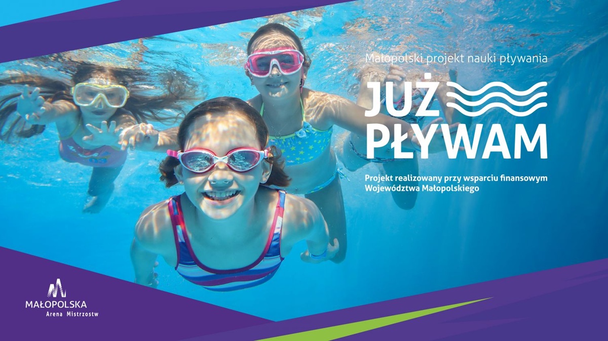 To już kolejna edycja małopolskiego projektu „Już pływam” w ramach zadania: Zagospodarowanie czasu wolnego dzieci i młodzieży.