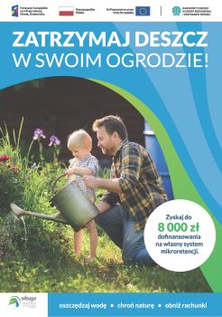 Wojewódzki Fundusz Ochrony Środowiska i Gospodarki Wodnej w Krakowie od 22 czerwca 2026 r., rozpoczyna nabór wniosków w ramach wsparcia indywidualnej mikroretencji wód opadowych