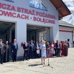 Uroczyste przekazanie przebudowanej remizy OSP w Sułkowicach-Bolęcinie