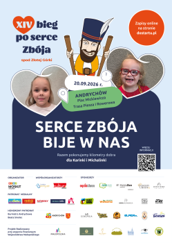 XIV Bieg po Serce Zbója spod Złotej Górki!