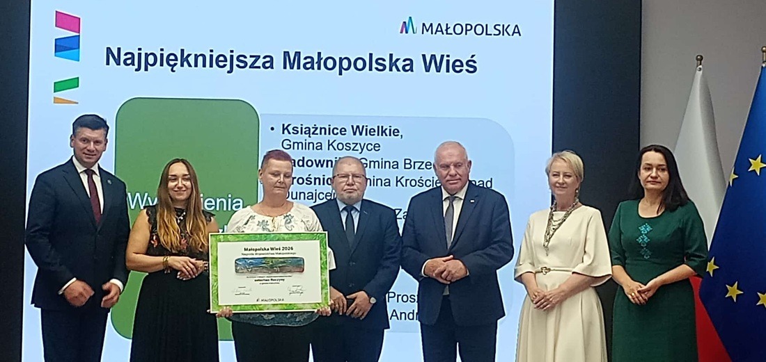 Sołectwo Roczyny z nagrodą i dotacją! Sukces w konkursie „Małopolska Wieś 2026”