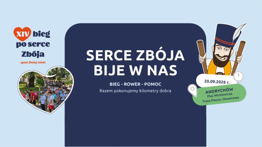 XIV Bieg po Serce Zbója spod Złotej Górki!